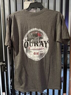 Ouray Colorado 4x4 Graphic Tee - Dark Gray